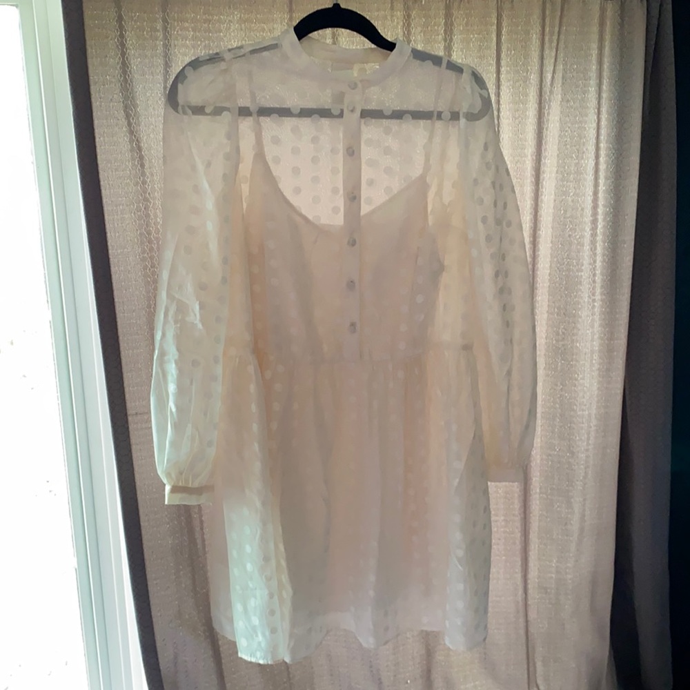 H&M polka-dot dress